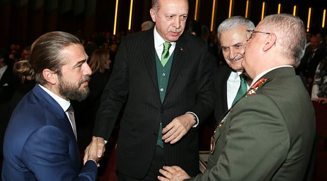 Erdoğan, "Kut'ül Amare" dizisinin tanıtımına katıldı