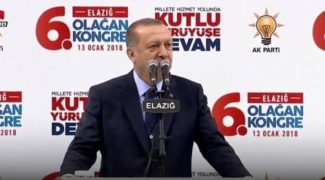 Erdoğan: Teslim olmazlarsa Afrin'i başlarına yıkarız!