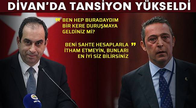 Ali Koç ve Şekip Mosturoğlu arasında söz düellosu