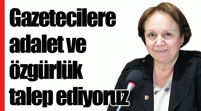 Gazetecilere adalet ve özgürlük talep ediyoruz