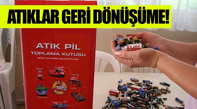 Geleceğimiz için atıklar geri dönüşüme!