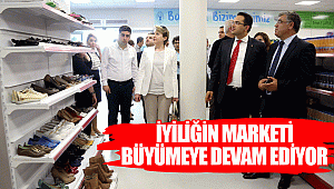 İyiliğin marketi büyümeye devam ediyor