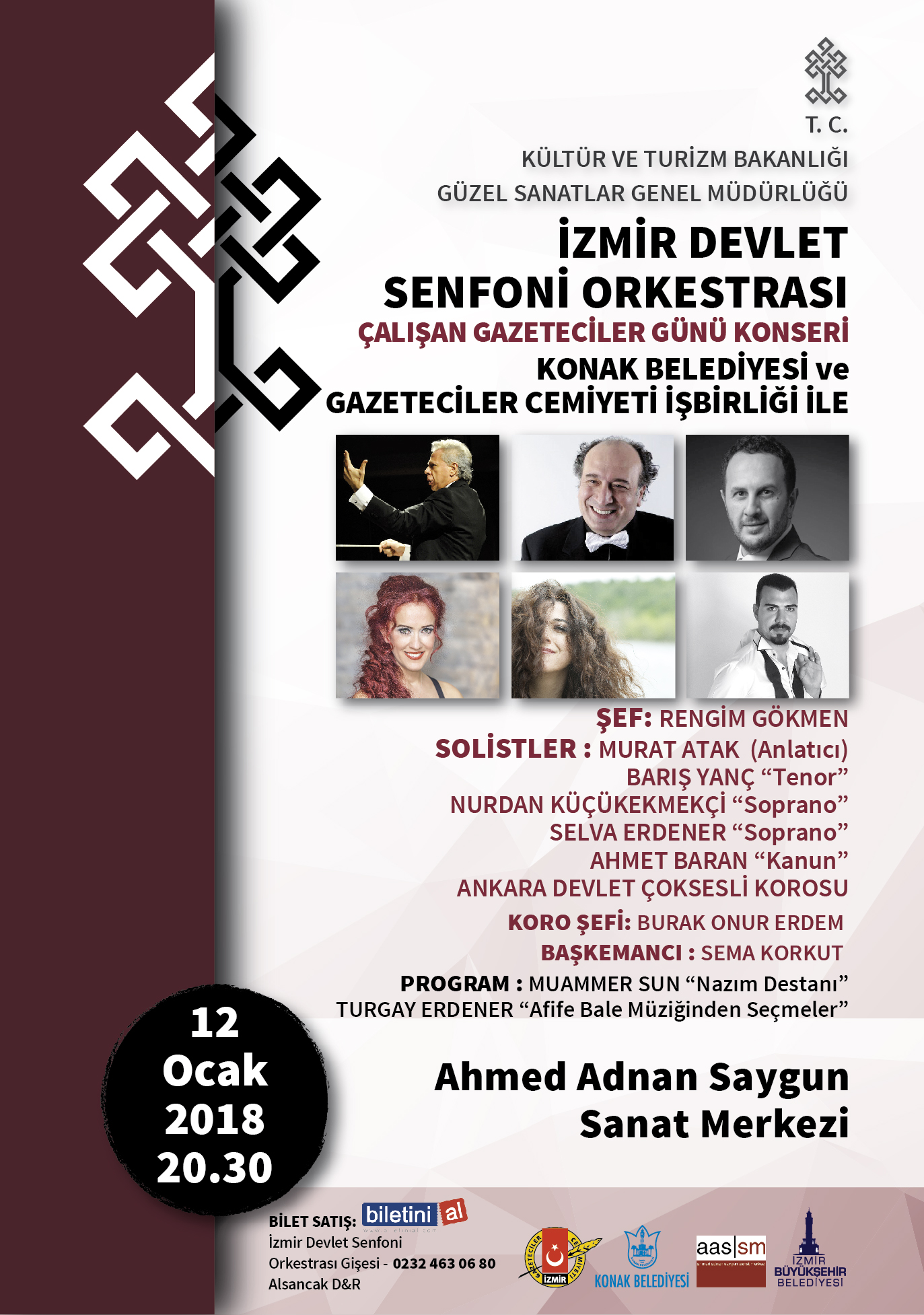 İZDSO'dan gazeteciler için Nazım Destanı