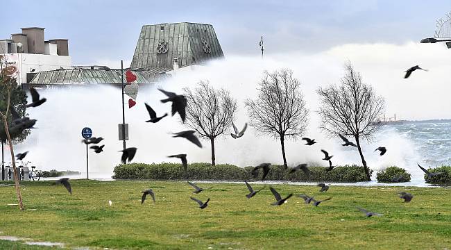 İzmir’de şiddetli lodos raporu