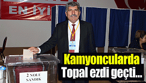 Kamyoncularda Topal ezdi geçti…