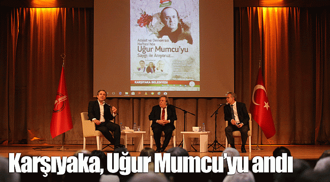 Karşıyaka, Uğur Mumcu’yu andı