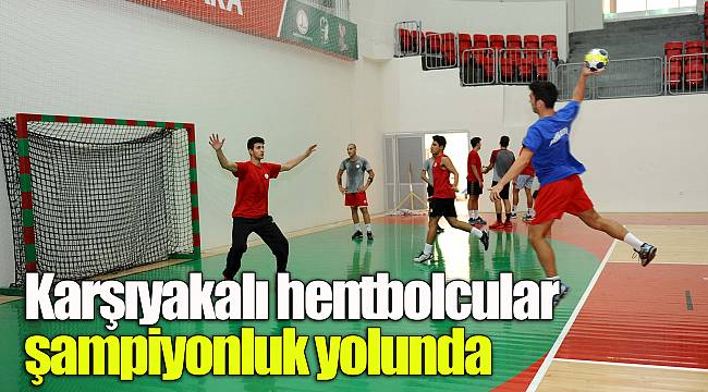 Karşıyakalı hentbolcular şampiyonluk yolunda