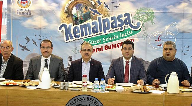 KEMALPAŞA'DA YEREL BULUŞMALAR