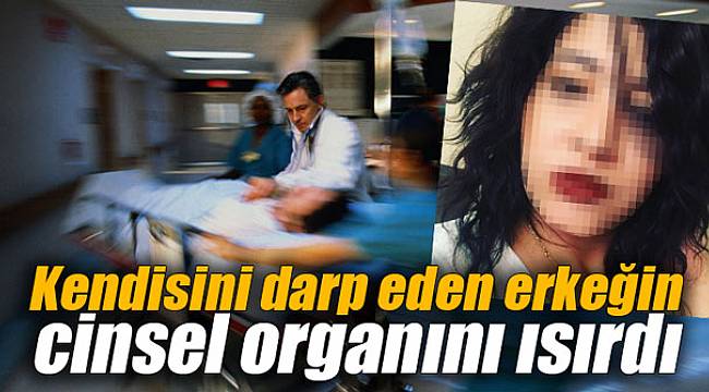 Kendisini darp eden erkeğin cinsel organını ısırdı