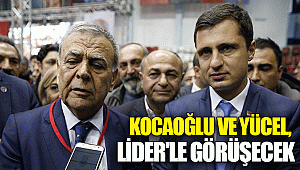 Kocaoğlu ve Yücel Lider'le görüşecek