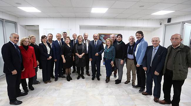 Meclis Üyeleri Birliği’nden Pekdaş’a ziyaret