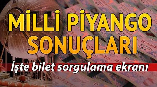 Milli Piyango sonuçları belli oldu...
