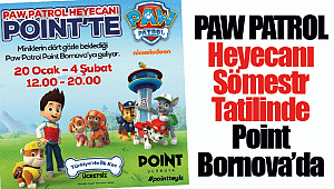 PAW PATROL Heyecanı  Sömestr Tatilinde Point Bornova'da