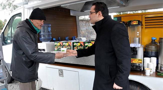Sabah çorbası Bornova Belediyesi’nden
