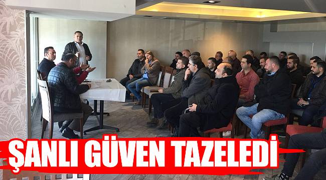 Şanlı güven tazeledi