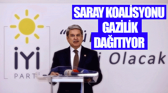 SARAY KOALİSYONU GAZİLİK DAĞITIYOR