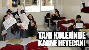 TANI KOLEJİNDE KARNE HEYECANI