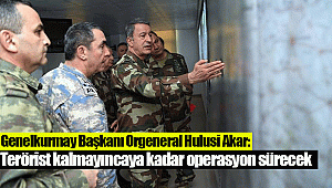 Terörist kalmayıncaya kadar operasyon sürecek