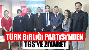 Türk Birliği Partisi'nden TGS'ye ziyaret