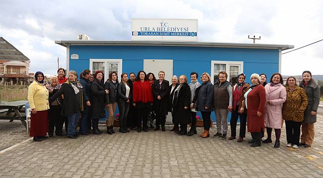 Urla Belediye Başkanı Sibel Uyar : Kooperatif kurun, güçlenin