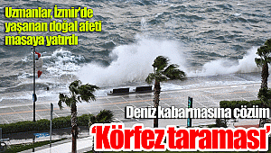 Uzmanlar, İzmir'de yaşanan doğal afeti masaya yatırdı