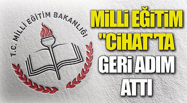 Ve Milli Eğitim'den "cihat"ta geri adım