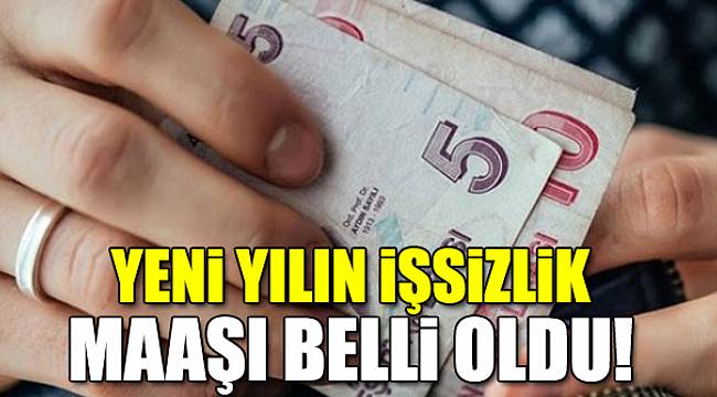 Yeni yılın işsizlik maaşı belli oldu