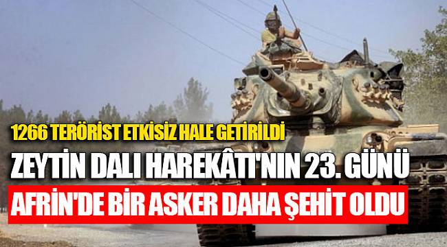 1266 terörist etkisiz hale getirildi