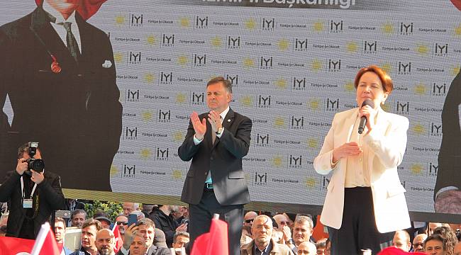 Akşener İzmir'den AK Parti-MHP ittifakına yüklendi