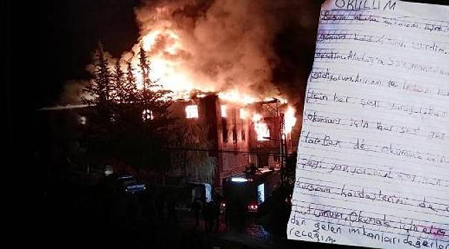 Aladağ'daki yurt yangınında ölen öğrencinin günlüğü ortaya çıktı: Süleymancılara gidiyorum...