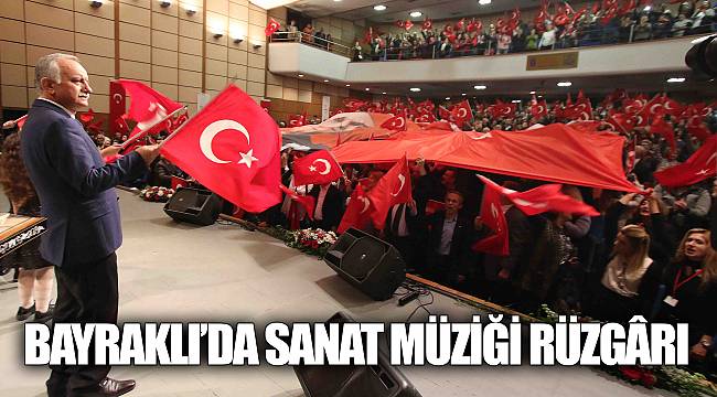 Bayraklı’da sanat müziği rüzgârı