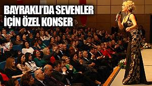 Bayraklı’da sevenler için özel konser