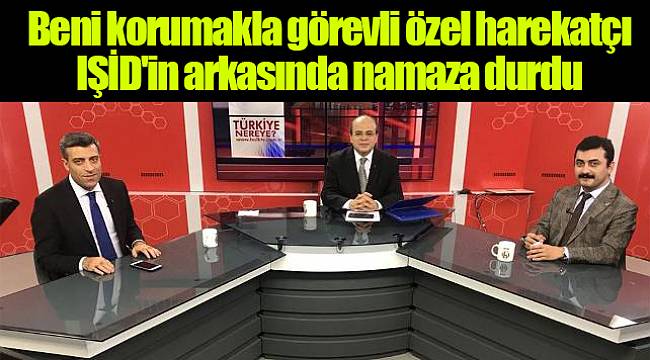 Beni korumakla görevli özel harekatçı IŞİD'in arkasında namaza durdu