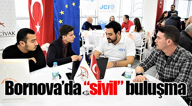 Bornova’da “sivil” buluşma