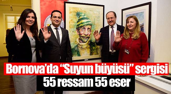 Bornova’da “Suyun büyüsü” sergisi