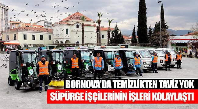 Bornova’da temizlikten taviz yok