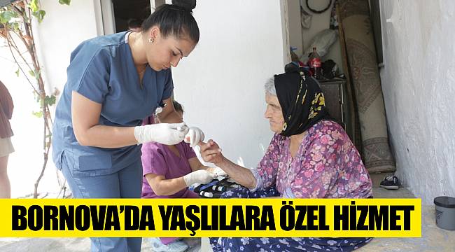 Bornova’da yaşlılara özel hizmet