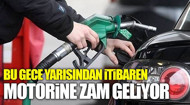 Bu gece yarısından itibaren motorine zam geliyor