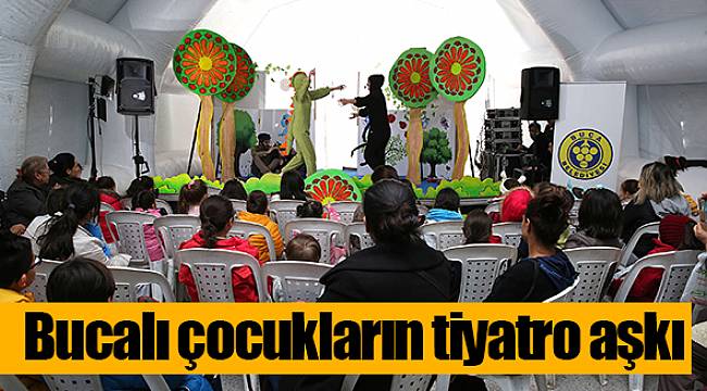 Bucalı çocukların tiyatro aşkı