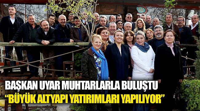 “Büyük altyapı yatırımları yapılıyor”