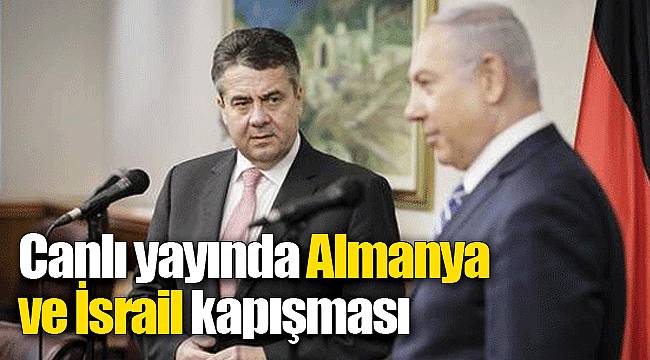 Canlı yayında Almanya ve İsrail kapışması