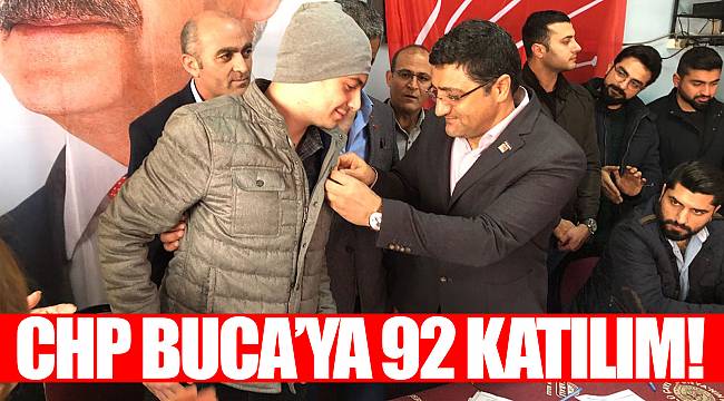 CHP BUCA’YA 92 KATILIM!