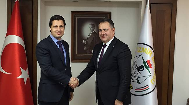 CHP İZMİR'DEN BAROYA ANLAMLI ZİYARET
