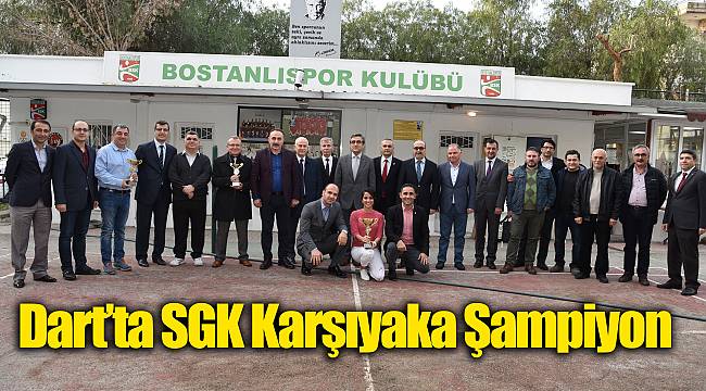 Dart’ta SGK Karşıyaka Şampiyon
