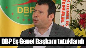 DBP Eş Genel Başkanı tutuklandı
