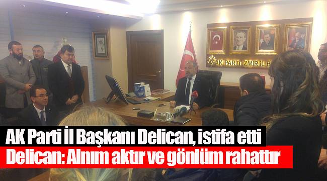Delican: Alnım aktır ve gönlüm rahattır