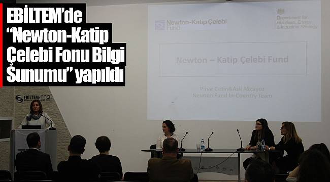 EBİLTEM’de “Newton-Katip Çelebi Fonu Bilgi Sunumu” yapıldı