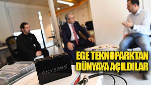 Ege Teknoparktan dünyaya açıldılar