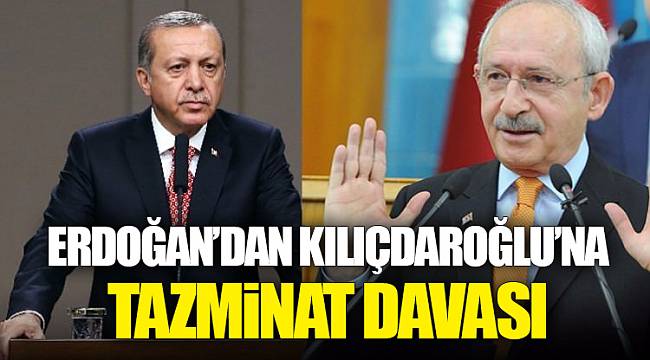 Erdoğan'dan Kılıçdaroğlu'na tazminat davası