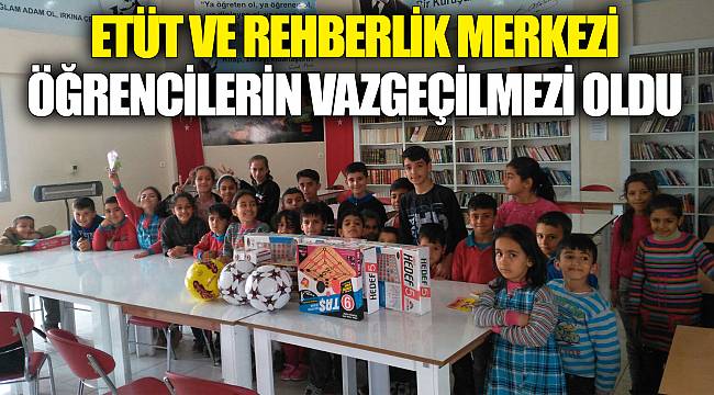 ETÜT VE REHBERLİK MERKEZİ ÖĞRENCİLERİN VAZGEÇİLMEZİ OLDU